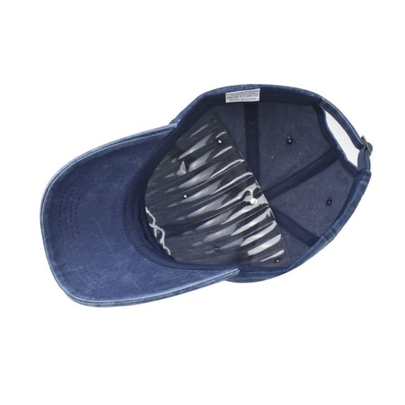 Blue Mountain Range Baseball Cap Embroidered Cotton Adjustable Dad Hat, Rockys - Picture 5 of 8